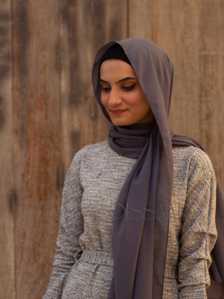 Qissaat Essential Chiffon Hijab (200cm Soft Premium)