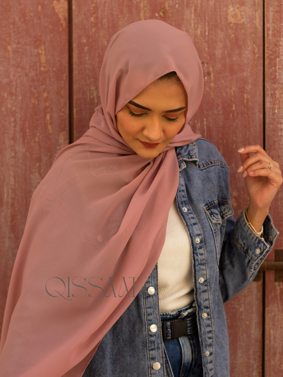 Qissaat Essential Chiffon Hijab (200cm Soft Premium)